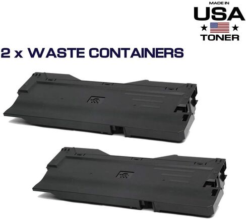 MADE IN USA TONER Compatible Waste Container for Sharp MX-601HB, MX601HB, for use in Color Printers, MX-2651,MX-3051,MX-3061,MX-3071,MX-3551,MX-3561,MX-3571,MX-4051,MX-4061,MX-4071 (2 pk) in Saudi Arabia