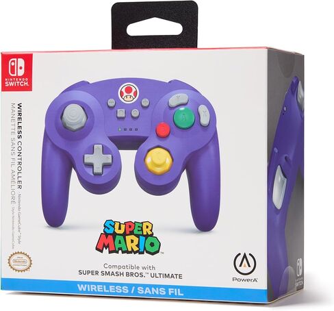 وحدة التحكم السلكية PowerA GameCube Style لجهاز Nintendo Switch - Bowser in Kuwait