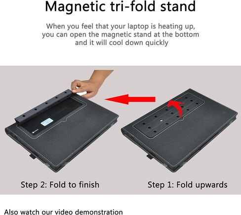Laptop Case Cover for 14 inch Lenovo ThinkPad E14 Gen 5 Gen 6 &for ThinkPad T14s Gen5 Gen6 [Not for Other Models],Notebook PC Protective Sleeve Bag with Multi-Functional Cooling Bracket (Dark Gray) in Kuwait
