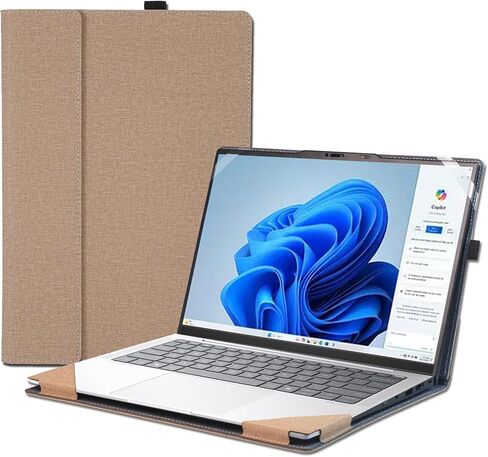 Laptop Case Cover for 14 inch Lenovo ThinkPad E14 Gen 5 Gen 6 &for ThinkPad T14s Gen5 Gen6 [Not for Other Models],Notebook PC Protective Sleeve Bag with Multi-Functional Cooling Bracket (Dark Gray) in Kuwait
