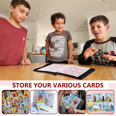 Marspark 900 Sheets Card Collection Binder, Trading Card Binder, Pockets Trading Album, Pockets Sleeves, Case Holder, Folder for TCG Sports Baseball Football Anime in Saudi Arabia