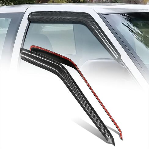 DNA MOTORING WVS-108 2pcs Vent Window Visor Deflector Rain/Sun Guard Compatible with 73-74 GMC C15/C1500 Pickup/ C15/C1500 Suburban, C25/C2500 Pickup/ C25/C2500 Suburban, C35/C3500 Pickup in Saudi Arabia