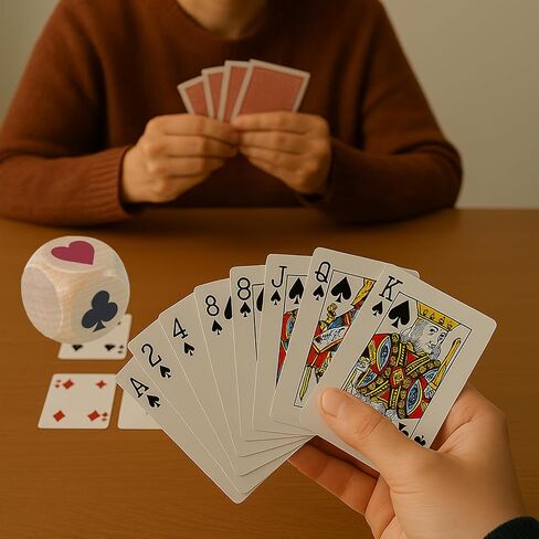 نرد علامة ترامب ، نهر الصراحة ، Euchre Cube 1.57 '' Wooden ، ترامب مؤشر Euchre ، Bridge ، Poker ، هدية رائعة للترفيه ، 2pcs in Saudi Arabia