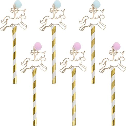 10pcs carousel horse cupcake toppers carousel horse party cake cake cake cupcake cake cake decor in Saudi Arabia