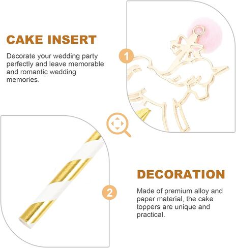 10pcs carousel horse cupcake toppers carousel horse party cake cake cake cupcake cake cake decor in Saudi Arabia