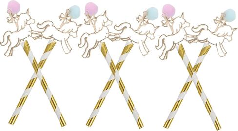 10pcs carousel horse cupcake toppers carousel horse party cake cake cake cupcake cake cake decor in Saudi Arabia