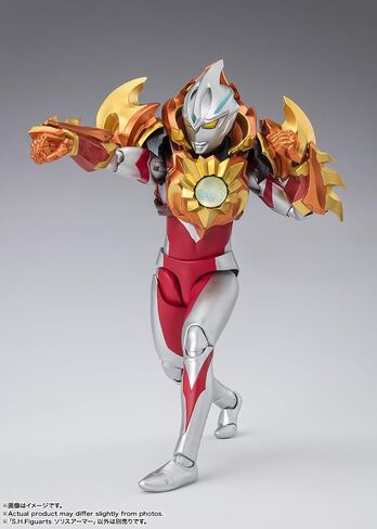 TAMASHII NATIONS - Ultraman Arc - Solis Armor, Bandai Spirits S.H.Figuarts Action Figure in Saudi Arabia