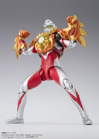 TAMASHII NATIONS - Ultraman Arc - Solis Armor, Bandai Spirits S.H.Figuarts Action Figure in Saudi Arabia