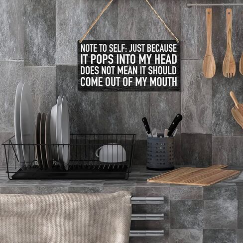 Funny Coffee Lover Wood Sign Rustic Coffee Gnomes Wooden Hanging Plaque for Home Kitchen Wall Art Decoration 6 x 12 Inches Present in Kuwait