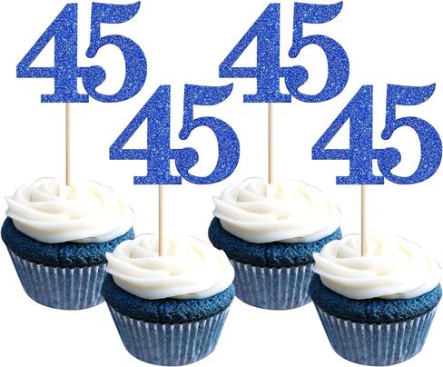 RSSTARXI 36 Pack Number 16 Cupcake Toppers Silver Glitter Heaters to 16 Hears Birthday Cupcake يختار الديكور لزواج أعياد الميلاد السادس عشر زواج حفل زفاف. in Kuwait
