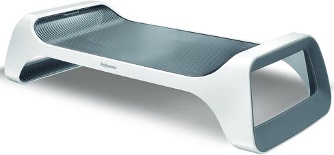 Fellowes I-Spire Series Monitor Lift/Stand, White/Gray (9311101) in Saudi Arabia