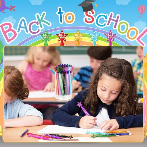 Sherr 72 Pcs Welcome Back to School Ballpoint Pens Back to School Supplies First Day of Pens Gifts Office in Saudi Arabia