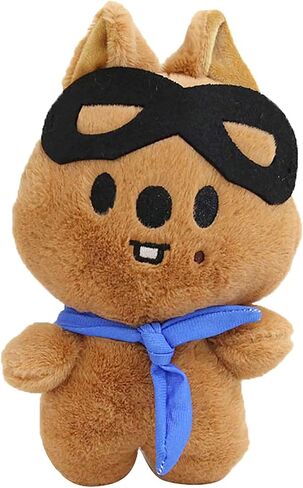 Outofgas Stray Kids BbokAri Pilot Plush Kpop Toy 3RD Fan Meeting Dolls with Pilot Sunglasses SKZ00 Stuffed Animal with Beanie Eyes 12 CM (BbokAri) in Saudi Arabia