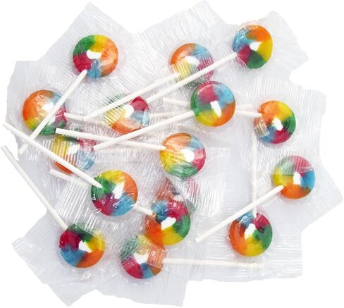المهرج العالمي العلامات التجارية قوس قزح مصاصة | 293 COUNT BAG | الخالية من الغلوتين | Tutti Frutti Flavor | رائع للحفلات للأطفال in Saudi Arabia