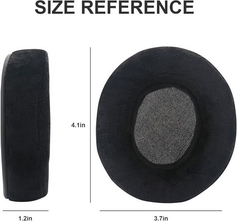 M50X Ear Pads Replacement Ear Cushions Compatible with Audio-Technica M40X M50 M50X MSR7 Earpads Fostex T50RP MDR 7506 Hyperx Cloud Alpha Headset Memory Foam Earpads Cover Ear Cups (Gray Flannel) in Kuwait