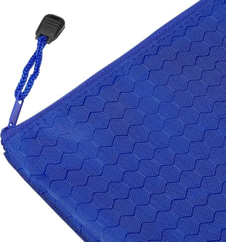 PATIKIL Waterproof Zipper File Bags, 10 Pack A5 Size Document Pocket Storage Organizer Pouch for Travel Office Supply, Red in Saudi Arabia