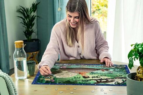Ravensburger Disney Collector's Edition Jungle Book 1000 Piece Jigsaw Puzzle for Adults - 12000318 - Handcrafted Tooling, Made in Germany, Every Piece Fits Together Perfectly in Saudi Arabia
