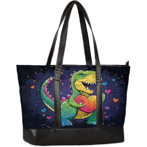 Laptop Tote Bag for Women Girls Large Canvas Shoulder Bag