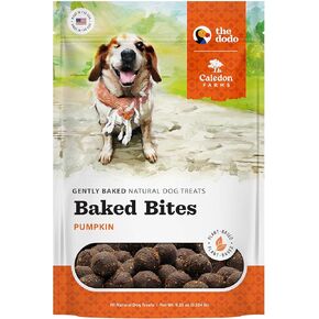 Caledon Farms The Dodo Baked Bites - Pumpkin 9.35oz, Dog Treats, Soft & Chewy