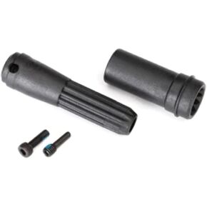 Traxxas 8556 Front Center Driveshafts, Black