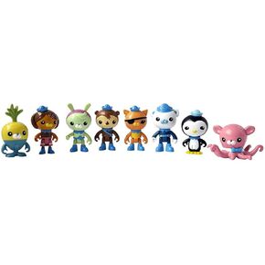 Octonauts Fisher-Price Y9297 8 Figure Playset - Octo-Crew Figurine Set