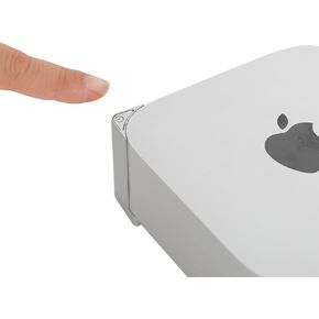 Easy Power Button Base for Mac mini M4 Stand Aluminum Desktop Dock Mac mini M4 Accessories