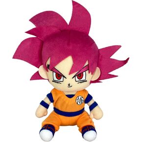 Great Eastern Entertainment SSGSS Goku Sitting Pose Plush 7''