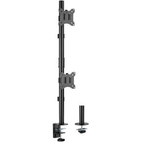 Rocstor ERGOREACH EP6 Premium Dual Screen Monitor Mount C-CLAMP & Grommet-Supports UP T