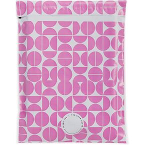 9.4 x 13.7 inch (50 Pack) Retro Love Poly Mailers – Cute Self Seal Shipping Bags for Clothes, Boutique Packaging, Business Mailing Envelopes