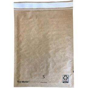 Bubblefast! Brand 11''x14'' Curbside Recyclable Padded Mailer Envelopes, Eco Friendly with Self Seal Tear Strip, Pack of 10