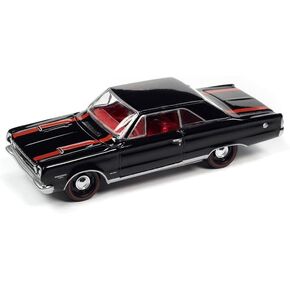 JLMC030B-3 Johnny Lightning 1967 Plymouth GTX 1967 Plymouth GTX (Gloss Black w/T