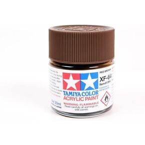 TAMIYA TAM81364 Acrylic XF-64 Flat Red Brown 23ml