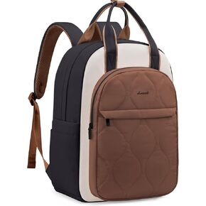 LOVEVOOK Laptop Backpack for Women,Fits for 17.3 Inch Laptop Bag.Puffer Daypack with Laptop-protective Padding.Lightweight Travel Backpack Purse,Work Backpack Woman for College,Commute and Travel