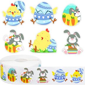 1000Pcs Black Cat Stickers Rolls -16 Patterns Cute Cartoon Cat Stickers, Black Cat Gifts for Adults Kids, Teacher Reward Decals for Water Bottles Laptop Scrapbook