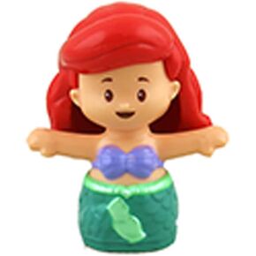 Replacement Part for Fisher-Price Little People Princess Figure Pack - GKG98 ~ Replacement Ariel The Mermaid Figure ~ Works with Other Playsets As Well!
