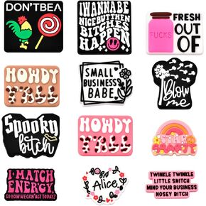12 PCS Silicone Focal Beads for Pens Characters Funny Words Focal Beads Assorted Shaped Silicone Bead for Keychain Making Beads Bulk for Jewelry Making Bracelet Necklace Handmade Crafts(C)