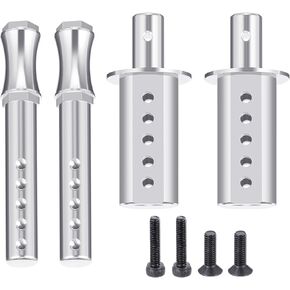 RC Car Front Shell Holder Column Mounts Aluminum Front Body Post Set with Screws Compatible with 1/7 HOBAO VTE2 RC Car