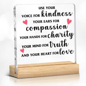 Pink Home Office Desk Decor, Inspirational Farmhouse Acrylic Sign for Tabletop Cubicle Shelf Desk Accessories Everything is Figureoutable Coworker, Friend Beautiful Bookshelf Decor