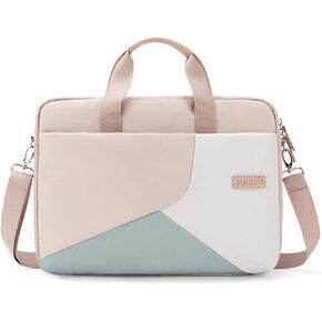 Laptop Bag for Women, 13-15.6 Inch Waterproof Computer Messenger Bag with Adjustable Shoulder Strap