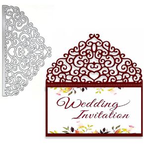 Lace Metal Cutting Die for Paper Card Making Wedding Invitation Card DIY Scrapbook Album Decorative Embossing Stencils Template