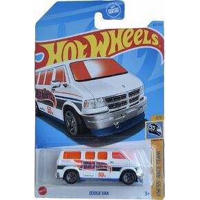 Hot Wheels Dodge Van, HW 55th Race Team 2/5 [White] 66/250