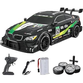 1:16 Scale Drifting RC Cars, 4WD RC Drift Car with LED, 2.4Ghz RC Race Car for Boys Age 6 7 8-12 13 14 Year Old, Birthday Gifts for Kids