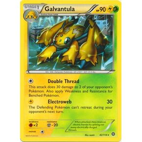 Pokemon - Galvantula (42/114) - XY Steam Siege
