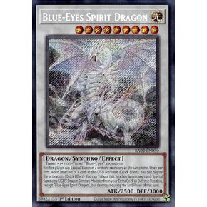 Blue-Eyes Spirit Dragon (Secret Rare) - RA02-EN030 - Secret Rare - 1st Edition