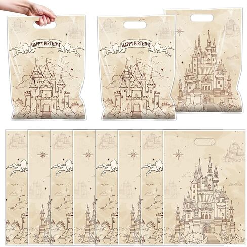 Aposwow Rachell Teacher Party Favors Bags - 50 Pcs Rachel Girls Rainbow ABC Bus Goodie Candy Treat Bags Cartoon English Teacher Party Supplies for Cartoon Fans Birthday Baby Shower Classroom Decor in Kuwait