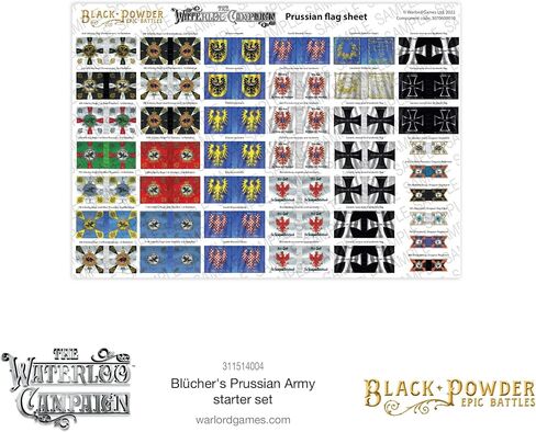 Warlord Games Black Powder Epic Battles - Waterloo: مجموعة بداية الجيش البروسي بلي شير in Saudi Arabia