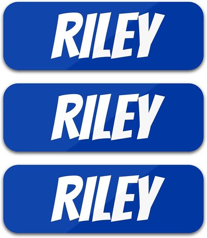 Custom Name Labels for Kids (120 Labels) Personalized Waterproof Clothing Stickers for Daycare, Camp or School - Name Stickers for Bottles, Jackets, Backpacks, Shoes and School (White) in Saudi Arabia