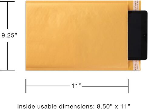 Staples 483986 CD Bubble Mailer Gold Kraft Peel and Seal Strip 7-1/4-Inch x 8-Inch 12/PK in Saudi Arabia
