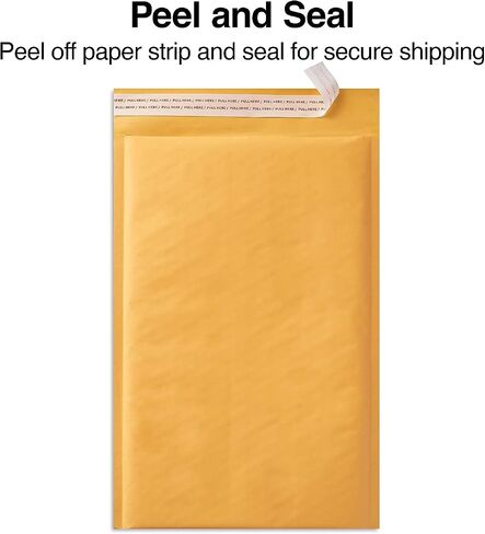 Staples 483986 CD Bubble Mailer Gold Kraft Peel and Seal Strip 7-1/4-Inch x 8-Inch 12/PK in Saudi Arabia