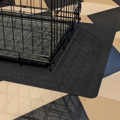 G -floor Drip & Dry Extorbent 29 "× 44" PET Kennel Mat (اللون الأزرق) - حصيرة ممتدة مع دعم فينيل مقاوم للماء للداخل أو أسفل صناديق وأقفاص الكلاب in Kuwait